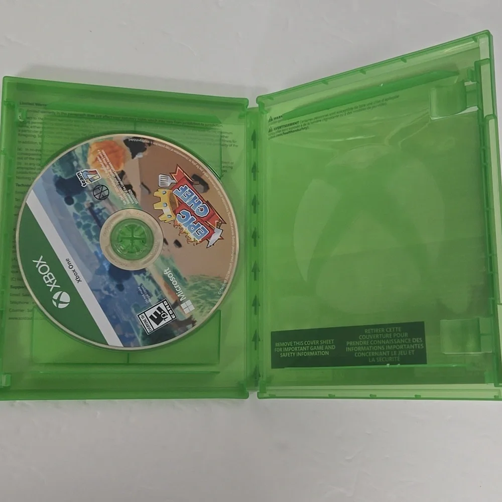 Microsoft Xbox One Game with Green Case
